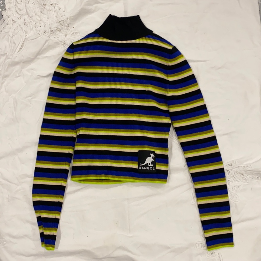 Kangol Cropped Sweater Size S